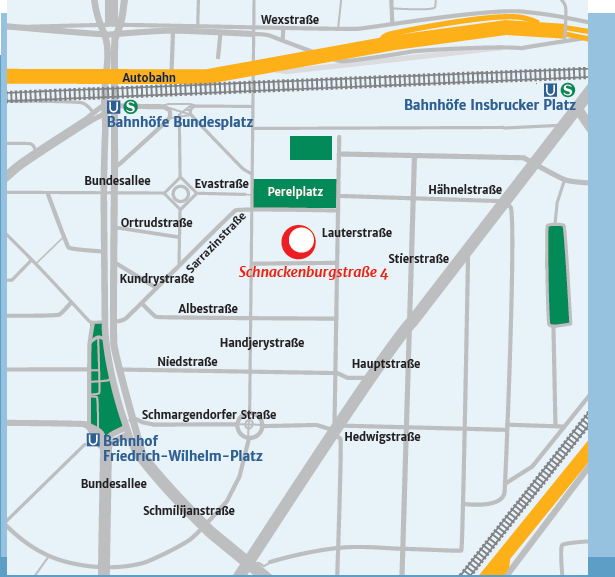 Anfahrt KommRum Friedenau